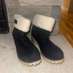 Women’s Black Ankle Boots ~ Size 41 New without Tags or box